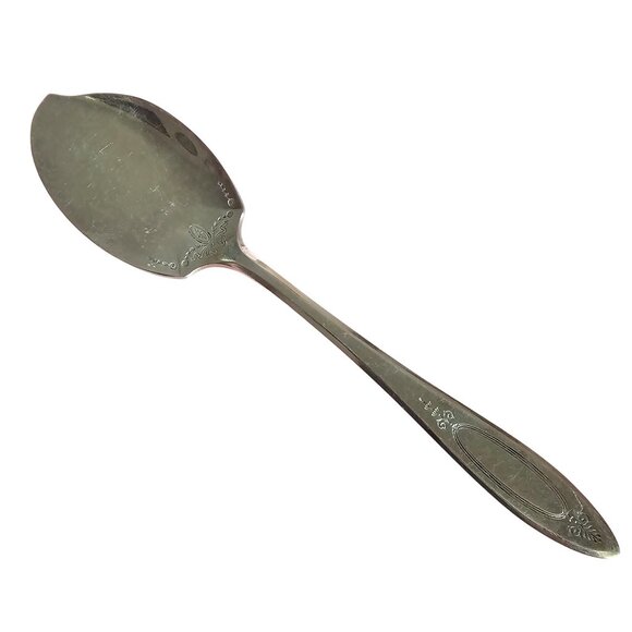 Oneida Silverplate Adam Jelly Server 1917 mid century 6" art deco - Picture 1 of 6